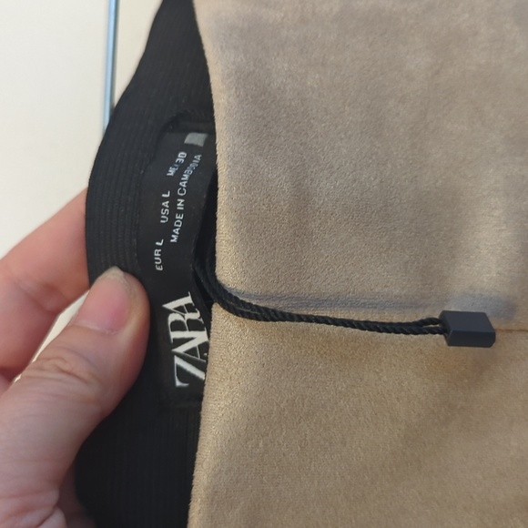 Suede-like equestrian style leggings - Picture 6 of 7